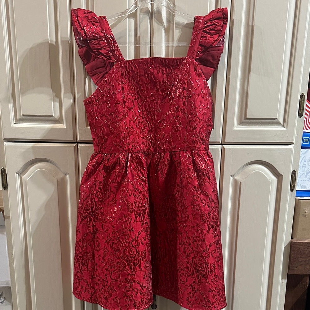 GB Girls Red Formal Dress